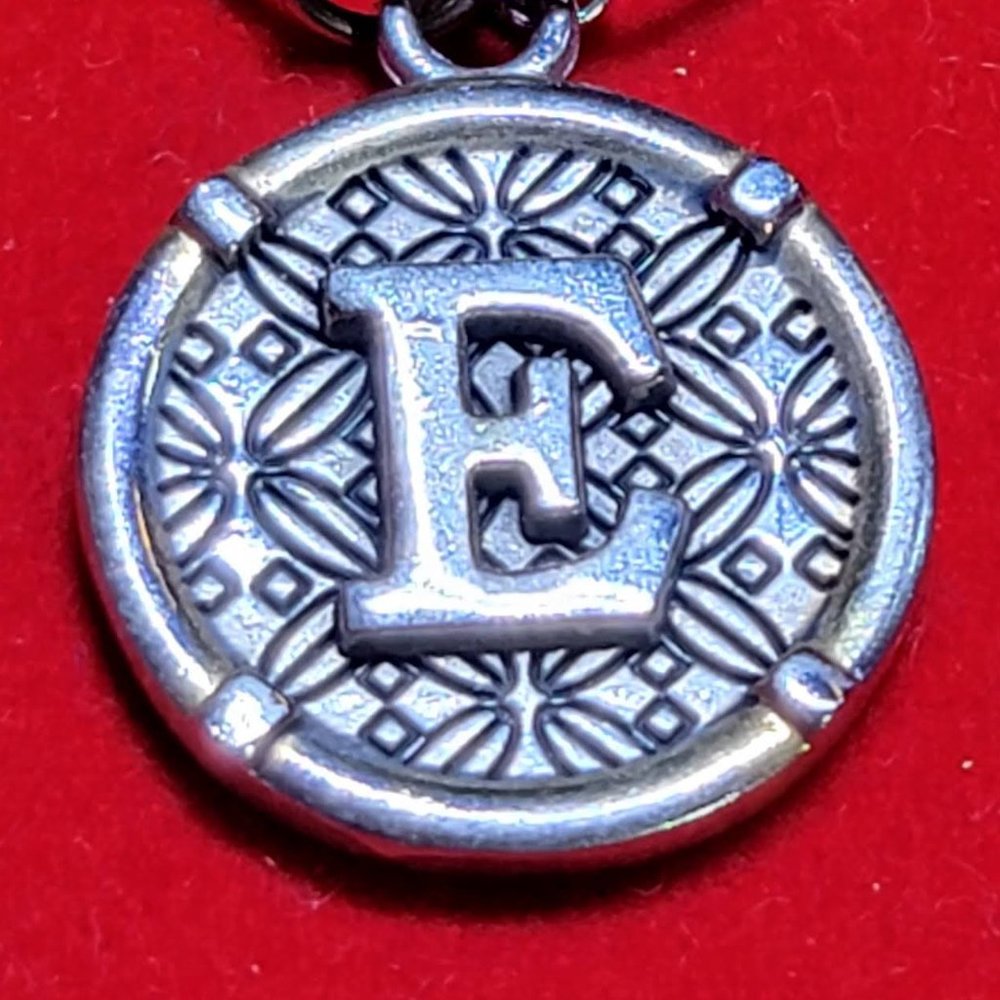 Initial E Pendant - image 2